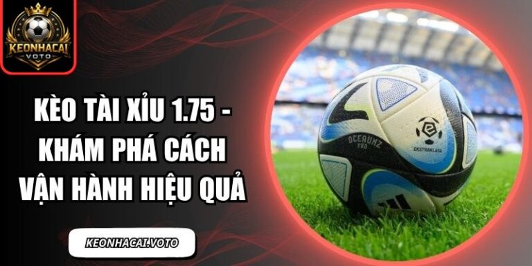 Kèo Tài Xỉu 1.75 - Khám Phá Cách Vận Hành Hiệu Quả 10 kèo tài xỉu 1.75